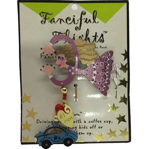 Karen Rossi Fanciful Flights #1 Mom Lapel Pin NEW